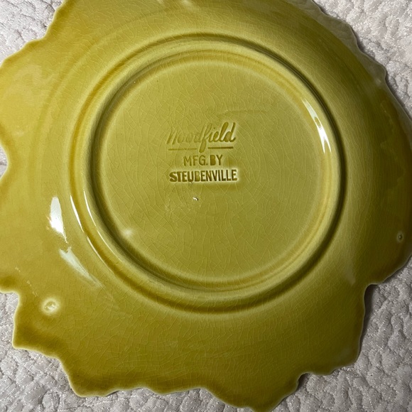 Woodfield Steubenville Pottery Snack Plates - Picture 6 of 10